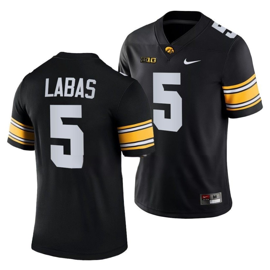 Iowa20Hawkeyes20Joe20Labas20Jersey20202220College20Football20Black20520Men20Shirt.jpg